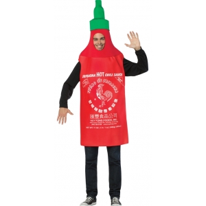 Sriracha Costume - Adult Food Costumes
